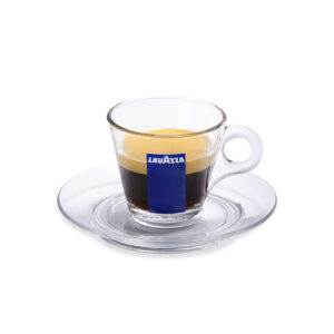Lavazza espresso üvegcsésze